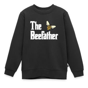 Imker - Kinder Premium Organic Sweatshirt - Schwarz - Vorne - AI Model Kid Female (0cm)