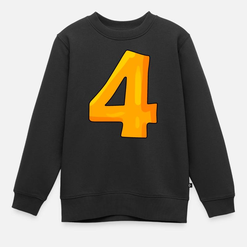 4 - Sweat Premium enfant bio - noir