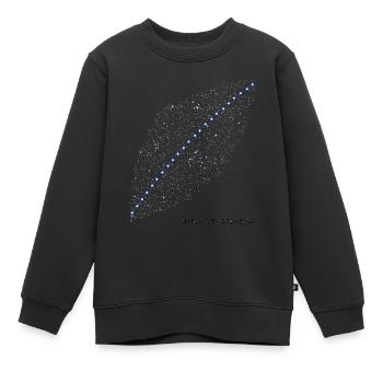 star link - Kinder Premium Organic Sweatshirt - Schwarz - Vorne - AI Model Kid Female (0cm)