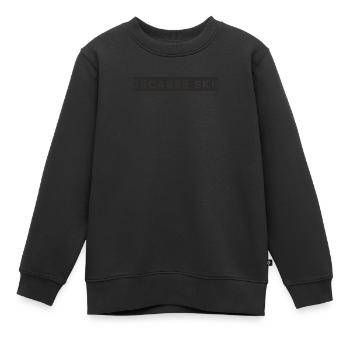 Ski - because Ski - Kinder Premium Organic Sweatshirt - Schwarz - Vorne - AI Model Kid Female (0cm)