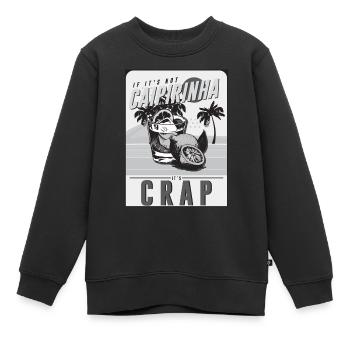 Brasilien - Kinder Premium Organic Sweatshirt - Schwarz - Vorne - AI Model Kid Female (0cm)