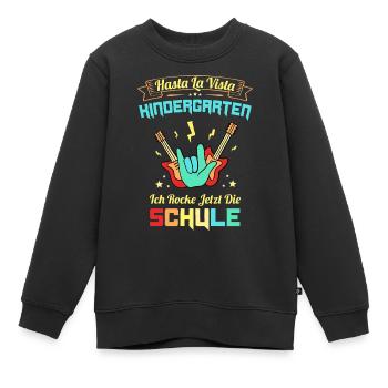 Hasta La Vista Abschluss Kindergarten 1. Klasse - Kinder Premium Organic Sweatshirt - Schwarz - Vorne - AI Model Kid Female (0cm)