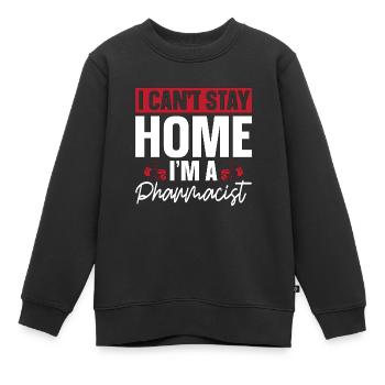 Technicien en pharmacie Technicien en pharmacie Cadeau - Sweat Premium enfant bio - noir - Devant - AI Model Kid Female (0cm)