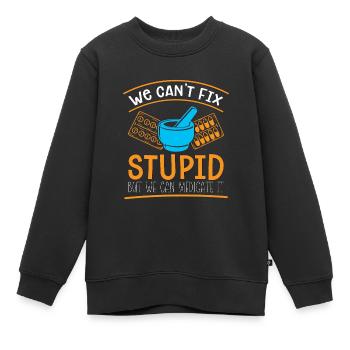 Technicien en pharmacie Technicien en pharmacie Cadeau - Sweat Premium enfant bio - noir - Devant - AI Model Kid Female (0cm)