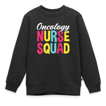 Krankenschwester Pfleger Krankenpfleger - Kinder Premium Organic Sweatshirt - Schwarz - Vorne - AI Model Kid Female (0cm)