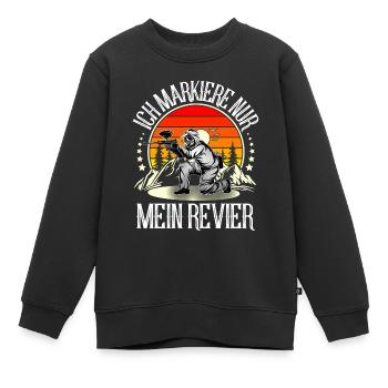 Paintball - Kinder Premium Organic Sweatshirt - Schwarz - Vorne - AI Model Kid Female (0cm)