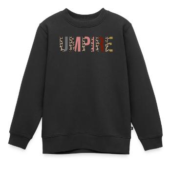 Schiedsrichter - Kinder Premium Organic Sweatshirt - Schwarz - Vorne - AI Model Kid Female (0cm)