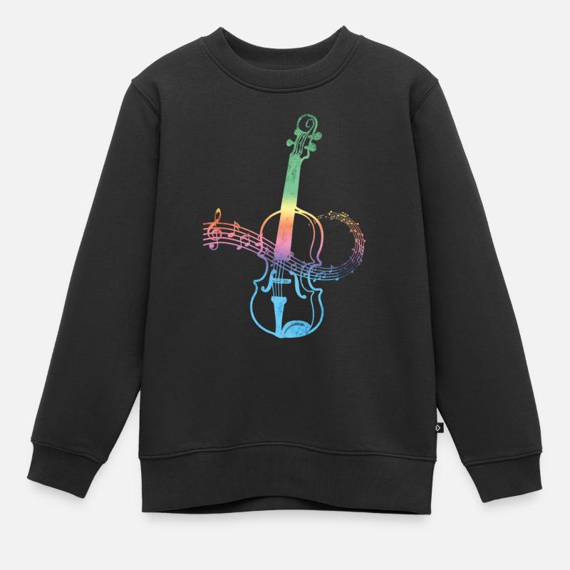 Violon Violon Instrument - Sweat Premium enfant bio - noir