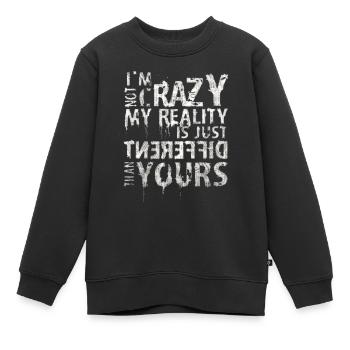 Weisheit zitiert Buddha Text Leben Worte der Weisheit 4 - Kinder Premium Organic Sweatshirt - Schwarz - Vorne - AI Model Kid Female (0cm)