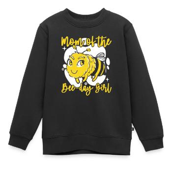 Abeille mellifère Apiculteur Abeilles Abeilles Abeille Abeille - Sweat Premium enfant bio - noir - Devant - AI Model Kid Female (0cm)