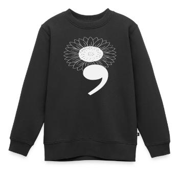 Sensibilisation à la santé mentale - Sweat Premium enfant bio - noir - Devant - AI Model Kid Female (0cm)
