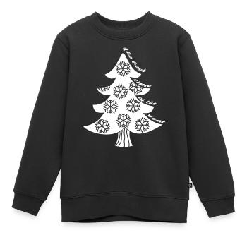 The best time of the year - Kinder Premium Organic Sweatshirt - Schwarz - Vorne - AI Model Kid Female (0cm)