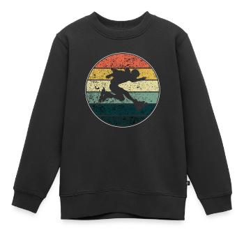 Rollerblades rollers - Sweat Premium enfant bio - noir - Devant - AI Model Kid Female (0cm)