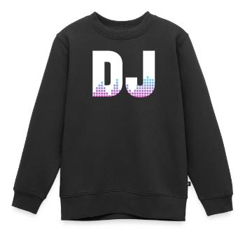 DJ Auftritt Auflegen - Kinder Premium Organic Sweatshirt - Schwarz - Vorne - AI Model Kid Female (0cm)