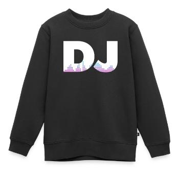 DJ Auftritt Auflegen - Kinder Premium Organic Sweatshirt - Schwarz - Vorne - AI Model Kid Female (0cm)