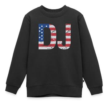 DJ Auftritt Auflegen - Kinder Premium Organic Sweatshirt - Schwarz - Vorne - AI Model Kid Female (0cm)