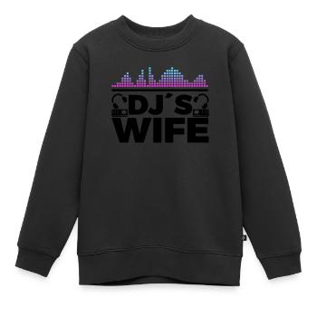 DJ Auftritt Auflegen - Kinder Premium Organic Sweatshirt - Schwarz - Vorne - AI Model Kid Female (0cm)