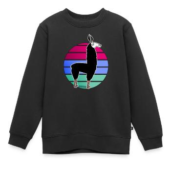 Appelez quatre-vingts - Sweat Premium enfant bio - noir - Devant - AI Model Kid Female (0cm)