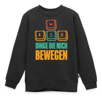Pc Gamer Gaming - Kinder Premium Organic Sweatshirt - Schwarz - Vorne - AI Model Kid Female (0cm)