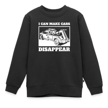 Dépanneuse Dépanneuse - Sweat Premium enfant bio - noir - Devant - AI Model Kid Female (0cm)