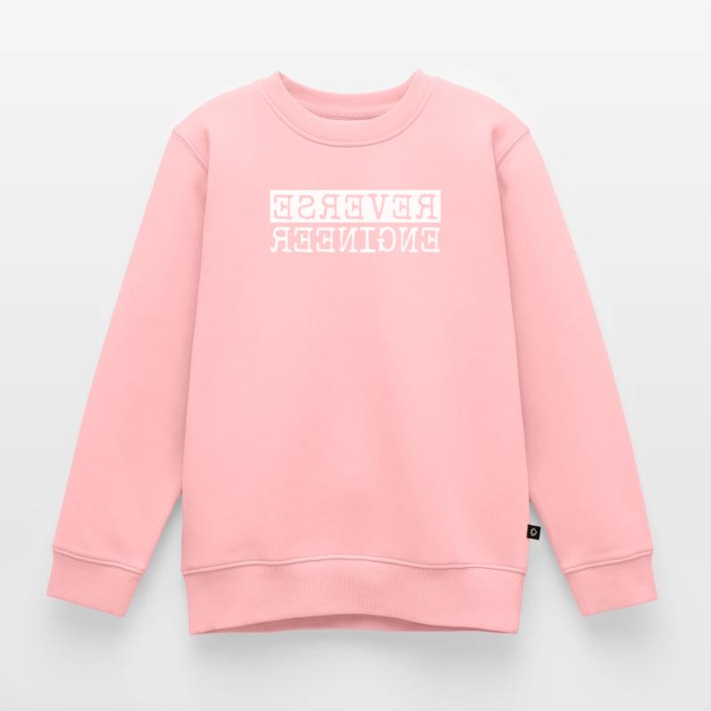 Reverse Engineer Softwareingenieur Developer Kinder Premium Organic Sweatshirt