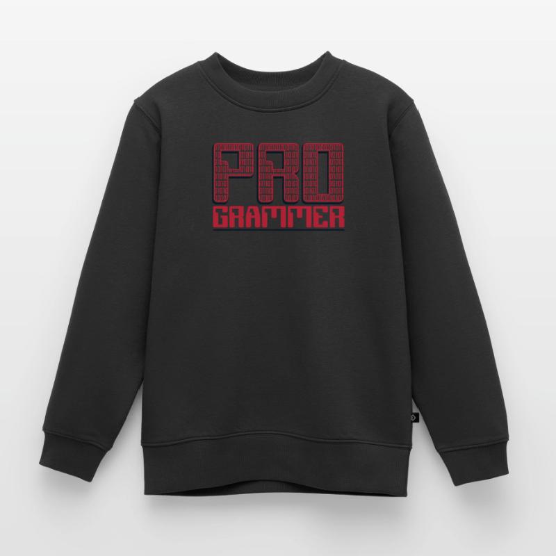 Programmer Developer Software Developer Coder Kids Premium Organic Sweatshirt