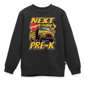 Prochain arrêt Vor-k - Sweat Premium enfant bio - noir - Devant - AI Model Kid Female (0cm)