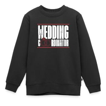 Wedding Planner Wedding Coordinator Marriage Plan - Kinder Premium Organic Sweatshirt - Schwarz - Vorne - AI Model Kid Female (0cm)