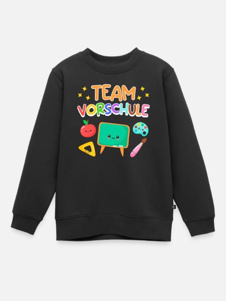 Vorschule Team Vorschüler Vorschulkinder - Kinder Premium Organic Sweatshirt - Schwarz