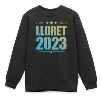 Lloret De Mar 2023 - Kinder Premium Organic Sweatshirt - Schwarz - Vorne - AI Model Kid Female (0cm)