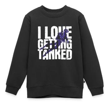 Apnoetaucher Freitaucher Taucher - Kinder Premium Organic Sweatshirt - Schwarz - Vorne - AI Model Kid Female (0cm)
