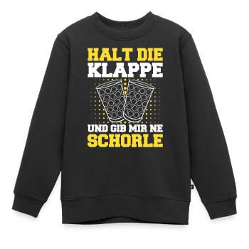 Pfalz Pfälzer Rheinland Pfalz Schorle - Kinder Premium Organic Sweatshirt - Schwarz - Vorne - AI Model Kid Female (0cm)