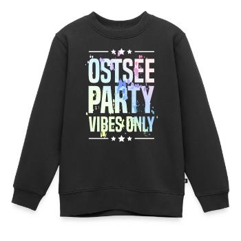 Ambiance de fête de la mer Baltique - Sweat Premium enfant bio - noir - Devant - AI Model Kid Female (0cm)