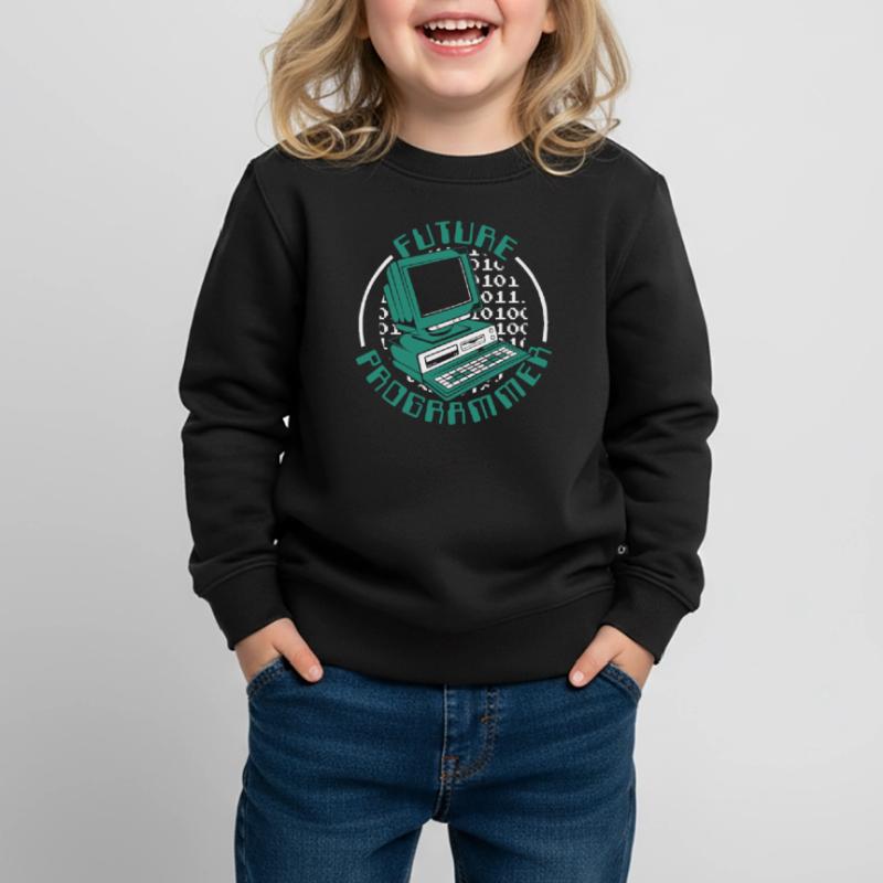 Future Programmer Softwareingenieur Developer Kinder Premium Organic Sweatshirt