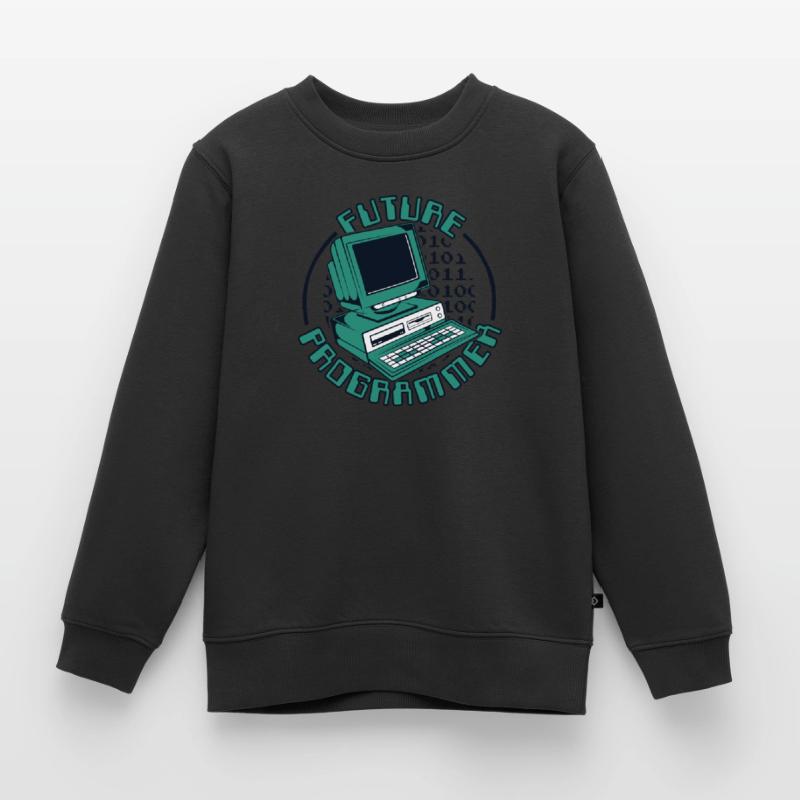 Future Programmer Softwareingenieur Developer Kinder Premium Organic Sweatshirt