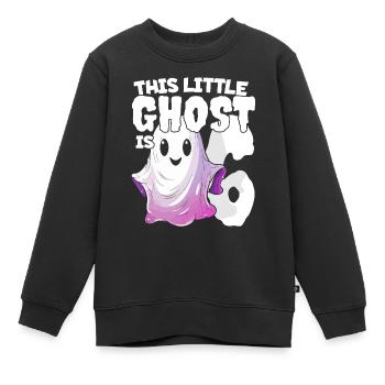Dieser kleine Quälgeist ist 6 - sechs Jahre - 6. - Kinder Premium Organic Sweatshirt - Schwarz - Vorne - AI Model Kid Female (0cm)
