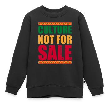 Black History Month Black History - Kinder Premium Organic Sweatshirt - Schwarz - Vorne - AI Model Kid Female (0cm)