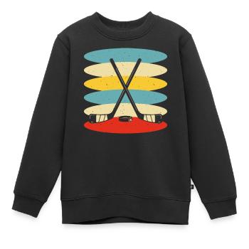Kajak Kajakfahrer Kajaker - Kinder Premium Organic Sweatshirt - Schwarz - Vorne - AI Model Kid Female (0cm)