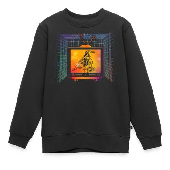 Brazilian Jiu-Jitsu - Kinder Premium Organic Sweatshirt - Schwarz - Vorne - AI Model Kid Female (0cm)