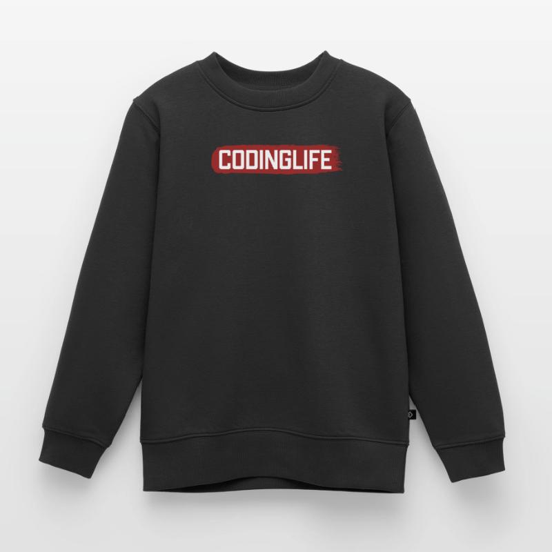 Codinglife Softwareentwickler Developer Kinder Premium Organic Sweatshirt