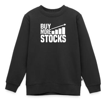 Acheter plus d’actions - Sweat Premium enfant bio - noir - Devant - AI Model Kid Female (0cm)