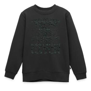 fisch, fisch, angeln, see, meer, angeln, fauna, exotisch - Kinder Premium Organic Sweatshirt - Schwarz - Vorne - AI Model Kid Female (0cm)