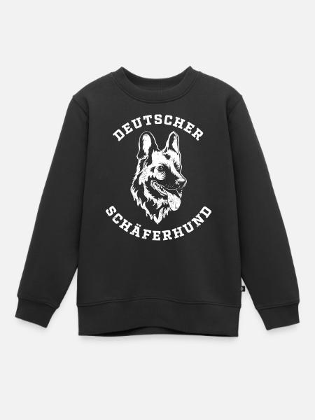 Chien de berger - Sweat Premium enfant bio - noir