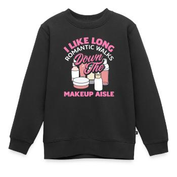 Hautpflege Kosmetikerin Kosmetik - Kinder Premium Organic Sweatshirt - Schwarz - Vorne - AI Model Kid Female (0cm)