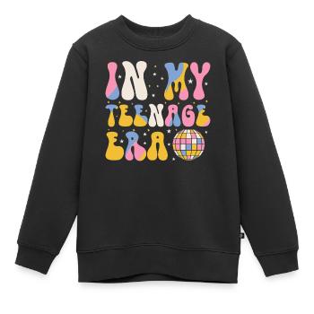 13ème anniversaire fille idée cadeau ado - Sweat Premium enfant bio - noir - Devant - AI Model Kid Female (0cm)