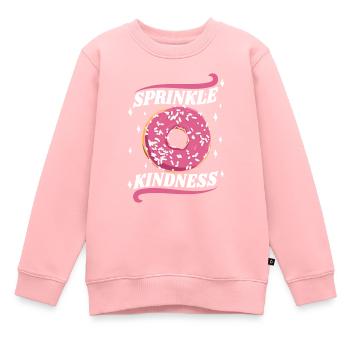 Streusel Freundlichkeit Donut-Maker Glasierter Liebhaber - Kinder Premium Organic Sweatshirt - Rosa - Vorne - AI Model Kid Female (0cm)