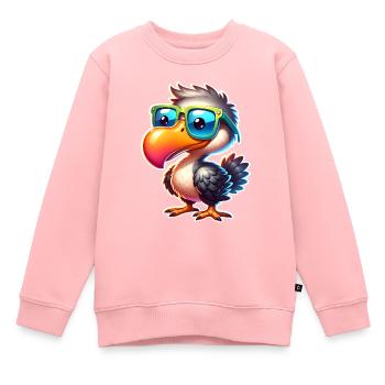 Dodo - Kids Premium Organic Sweatshirt - rose - Front - AI Model Kid Female (0cm)