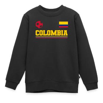 Kolumbien Colombia Medellin Urlaub Bogota Cali - Kinder Premium Organic Sweatshirt - Schwarz - Vorne - AI Model Kid Female (0cm)