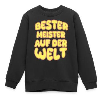 Meister als Berufung - Kinder Premium Organic Sweatshirt - Schwarz - Vorne - AI Model Kid Female (0cm)