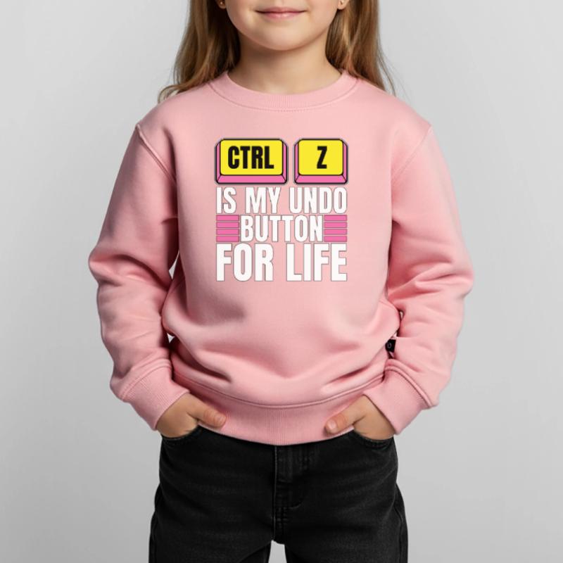 Coder Ctrl + Z Is My Undo Button Web Developer Kinder Premium Organic Sweatshirt